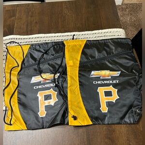 Pittsburgh Pirates set of 2 Drawstring Bags